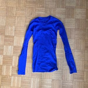 lululemon royal blue swiftly tech tee!